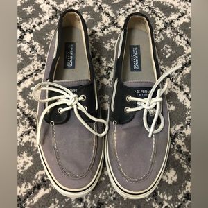 Gray Black Sperry Top-Sider Men’s Size 12 Boat Shoes